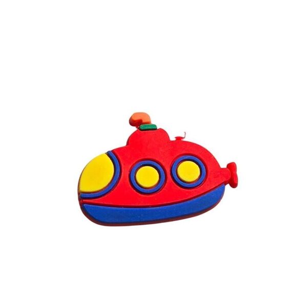 Jibbitz Style Shoe Charm Submarine - Picture 1 of 4